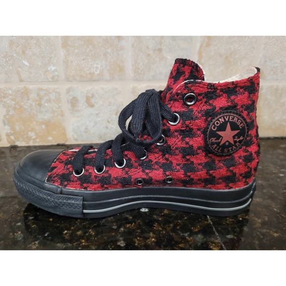 Converse Chuck Taylor All Star Shoes Red/Black Men's Size 4, Womens Size 5.5 - Picture 6 of 10